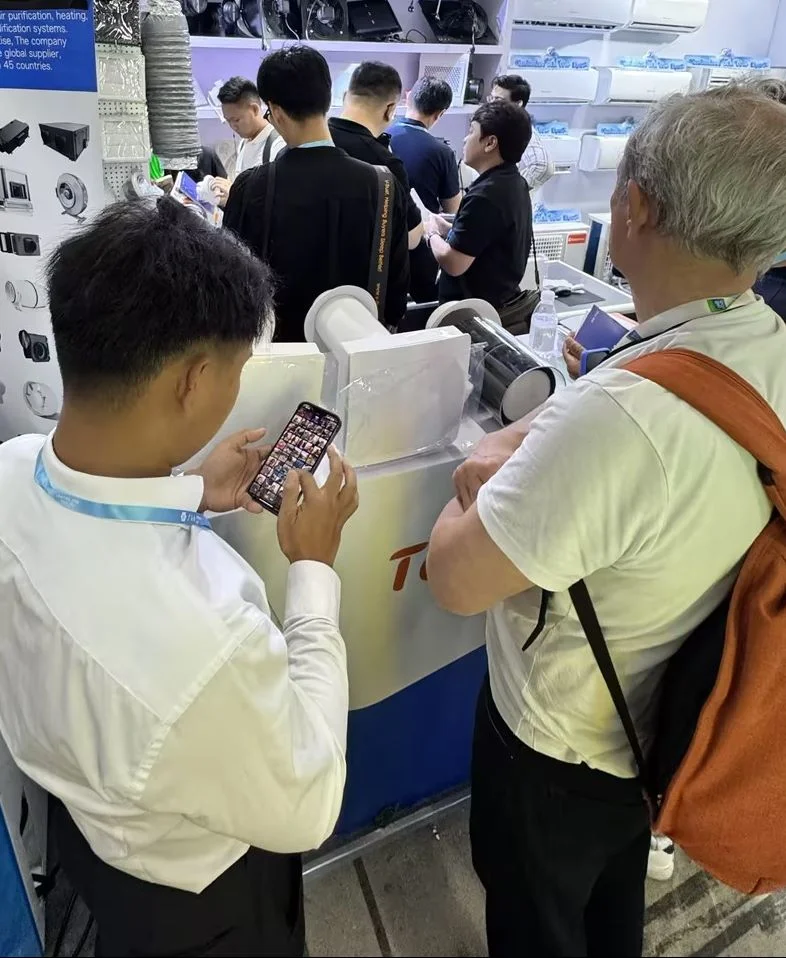 CHIC GROUP team at Canton Fair