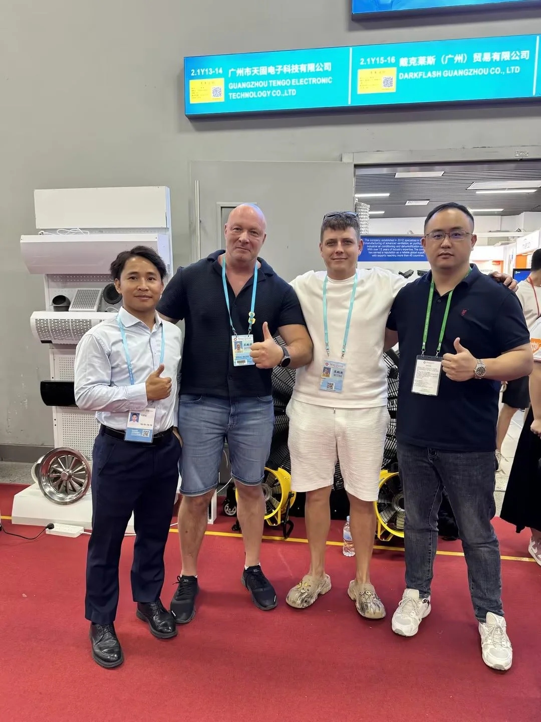 CHIC GROUP products showcase Canton Fair